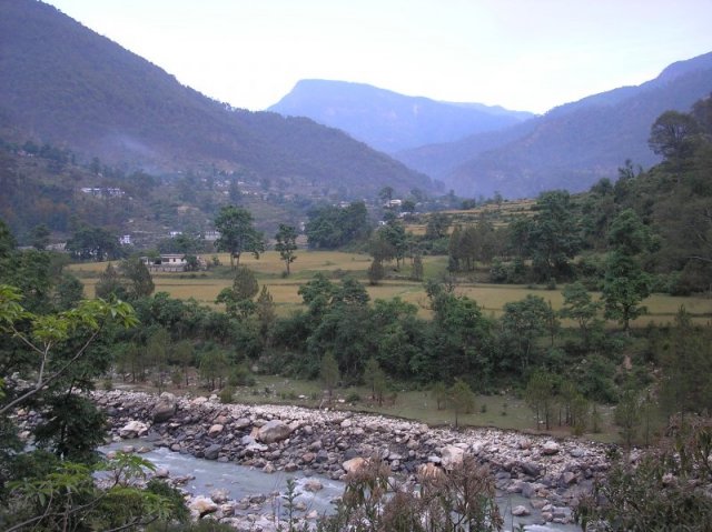 vista sull'Himalaya
